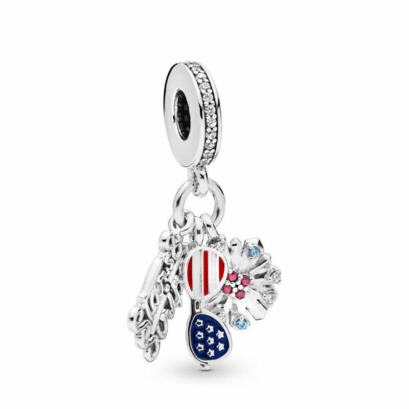 Pandora American Icons Dangle Charm Silver Egypt VB5196423